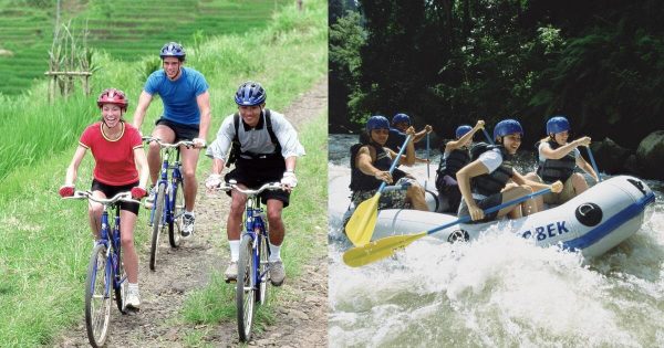 【鉄人ツアー】 バトゥールサイクリング+アユン川ラフティング ソベック社(休業中)